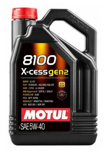 Motul 8100 X-Cess GEN2 5W40 4L